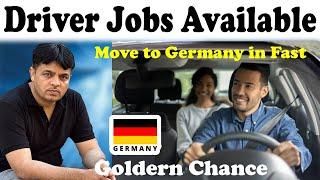 Best Chance to Move Germany | Driver Jobs Available now | Apply Europe