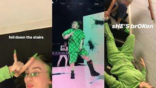 Billie Eilish sprained her ankle but she NAILED the show | 11.07.19