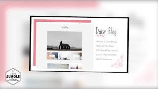 Daisy Clean and Personal WordPress Blog Theme + Download