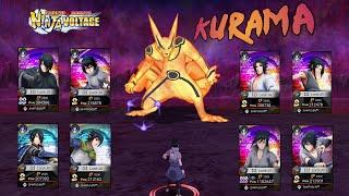 NxB NV: ALL SASUKES VS KURAMA BOSS - ADVANCED [ SAM #47 ] 4TH ANNIVERSARY