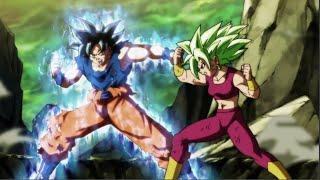 Ultra Instinct Goku vs Super Saiyan 2 Kefla full fight, Dragon Ball Super English Dub