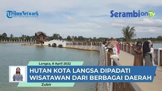 Wisata Danau Tasik Biru di Hutan Kota Langsa