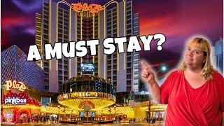 Plaza Hotel & Casino Downtown Las Vegas Review & Tour!