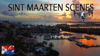 Epic aerial SCENES of SINT MAARTEN ~ Post Hurricane Irma ~  Drone Caribbean ~ WeBeYachting.com