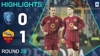 EMPOLI-ROMA 0-1 | HIGHLIGHTS | Fastest Ever Roma League Goal Seals Win | Serie A 2024/25