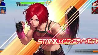 KOF 98 UM OL | VanessaXIV RockXIV AshXIII  Krohen LeonaXV