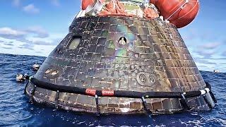 U.S. Navy Recovers NASA Orion Space Capsule • EFT-1