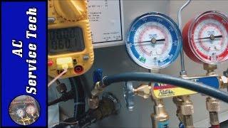 Charging Refrigerant: Checking the Charge Step by Step Procedure when you Don't Know the Rating!