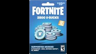 Chocolate cake Gameboy and 19 DOLLER FORTNITE CARD