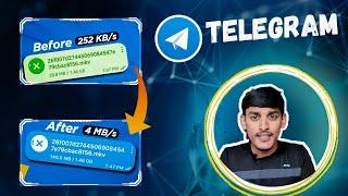 Boost Your Telegram Download Speed in One Step: Watch Now!