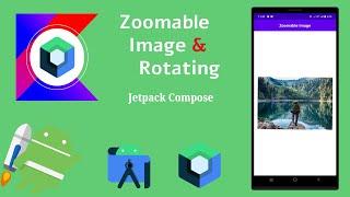 How to Implement Zoomable Image & Rotation in Jetpack Compose | Android | Kotlin | Make it Easy