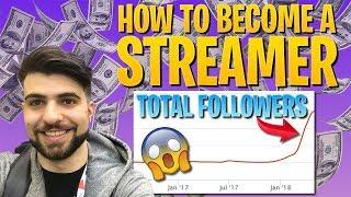 HOW TO Become a Streamer | Expert Tips and Tricks (Fortnite Battle Royale)