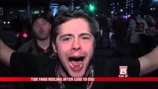 Tide Fans Reeling after Loss to OSU