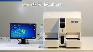 Hemax530AL Installation-Full Auto 5 part Diff Hematology Analyzer