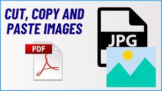 How to Cut, Copy and Paste Images in a PDF by Using Adobe Acrobat Pro