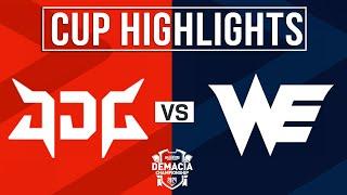 JDG vs WE Full Highlights | Demacia Cup 2024 | JD Gaming vs Team WE