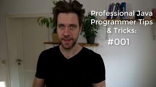 Professional Java Programmer - Tips & Tricks: Episode #001 | Vlogs