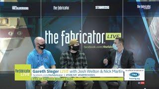 The FABRICATOR Live at FABTECH 2021: Talking shop with Josh Welton and Nick Martin