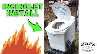 Incinolet Toilet Installation