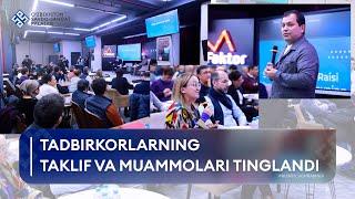 Tadbirkorlarning taklif va muammolari tinglandi