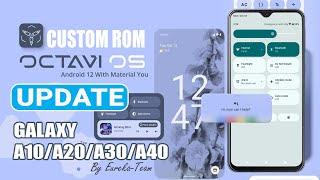 [ROM-UPDATE] Octavi-OS v3.2 UNOFFICIAL | Android 12 - For Galaxy A10/A20/A30/A40