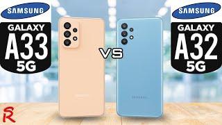 Samsung Galaxy A33 5G vs Samsung Galaxy A32 5G