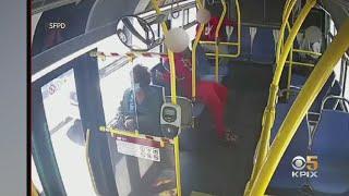 San Francisco Police Release Muni Bus Surveillance Video Of Suspect Lighting Woman’s Hair On Fire