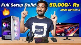 I Built a 50,000/- Rs Full Setup Gaming PC and You Won't Believe the Performance!