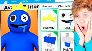 Making *BLUE* RAINBOW FRIENDS A ROBLOX ACCOUNT!? (EXPENSIVE!)