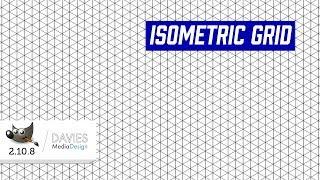 How to Create an Isometric Grid in GIMP 2.10