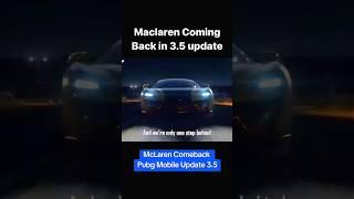 New maclaren skin in pubg/bgmi #shorts #pubgmobile #bgmi