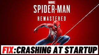 How to Fix Marvel’s Spider-Man Remastered Crashing at Startup