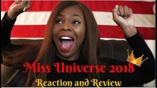 Miss universe 2018 live reaction and Recap
