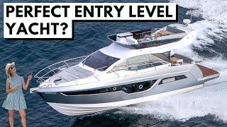 $1.1M+ SCHAEFER 450 FLY POWER YACHT TOUR / Brand New Flybridge Motor Yacht