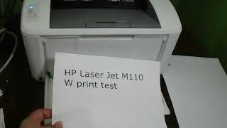 HP LaserJet M110w Printer