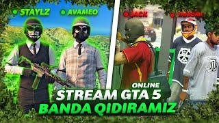 GTA 5 BOMJLAR SERVERGA KIRDI - O'ZBEKCHA STREAM AVAMEO | #STAYLz UzB | Jonli Efir | TheDonni