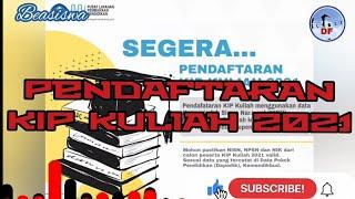 Pendaftaran KIP Kuliah 2021