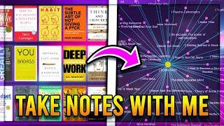 Learn How to Take Effective Book Notes - Obsidian MD Zettlekasten Step By Step Example and Guide