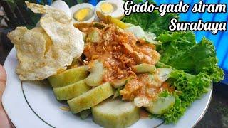 RESEP GADO GADO SIRAM SURABAYA JAWA TIMUR