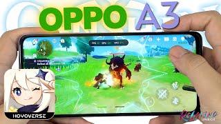 Oppo A3 Genshin Impact Gaming review | FPS & Battery Drain test