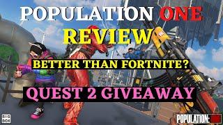 Population One Review Quest 2 and PC VR - Is it Fortnite in VR & the Best VR Multiplayer Game!?