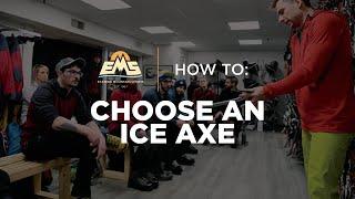 How to Choose an Ice Axe