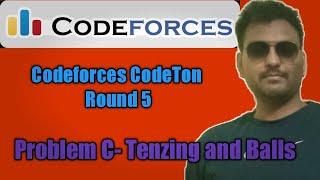 Codeforces CodeTON Round 5 || Problem C- Tenzing and Balls || Complete concept