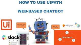 Create UiPath ChatBot for Website using dialogflow | E08 | Slack Chatbot | AI Fabric | UiPath