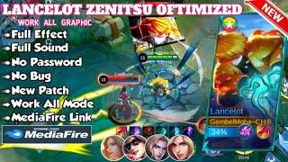 OPTIMIZED Script Skin Lancelot Zenitsu - No Password Mediafire | Perfect Effect & Sfx | New Patch