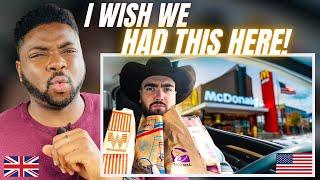 BRIT TRIES EVERY AMERICAN DRIVE THRU! - Brit Reacts