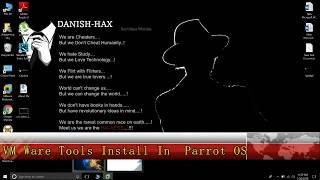 How To Install VM Ware Tools In Parrot OS   YouTube