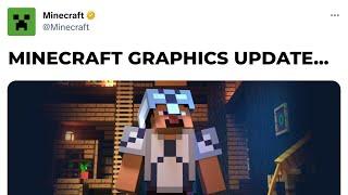 IMPORTANT MINECRAFT GRAPHICS UPDATE NEWS!