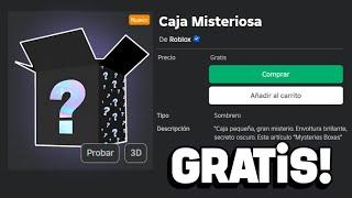 ¡RÁPIDO! RECLAMA 3 ITEMS MISTERIOSOS GRATIS EN ROBLOX