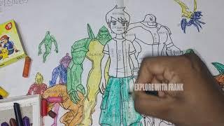 Sketch With Frank - "Ben 10" Coloring Epi 08